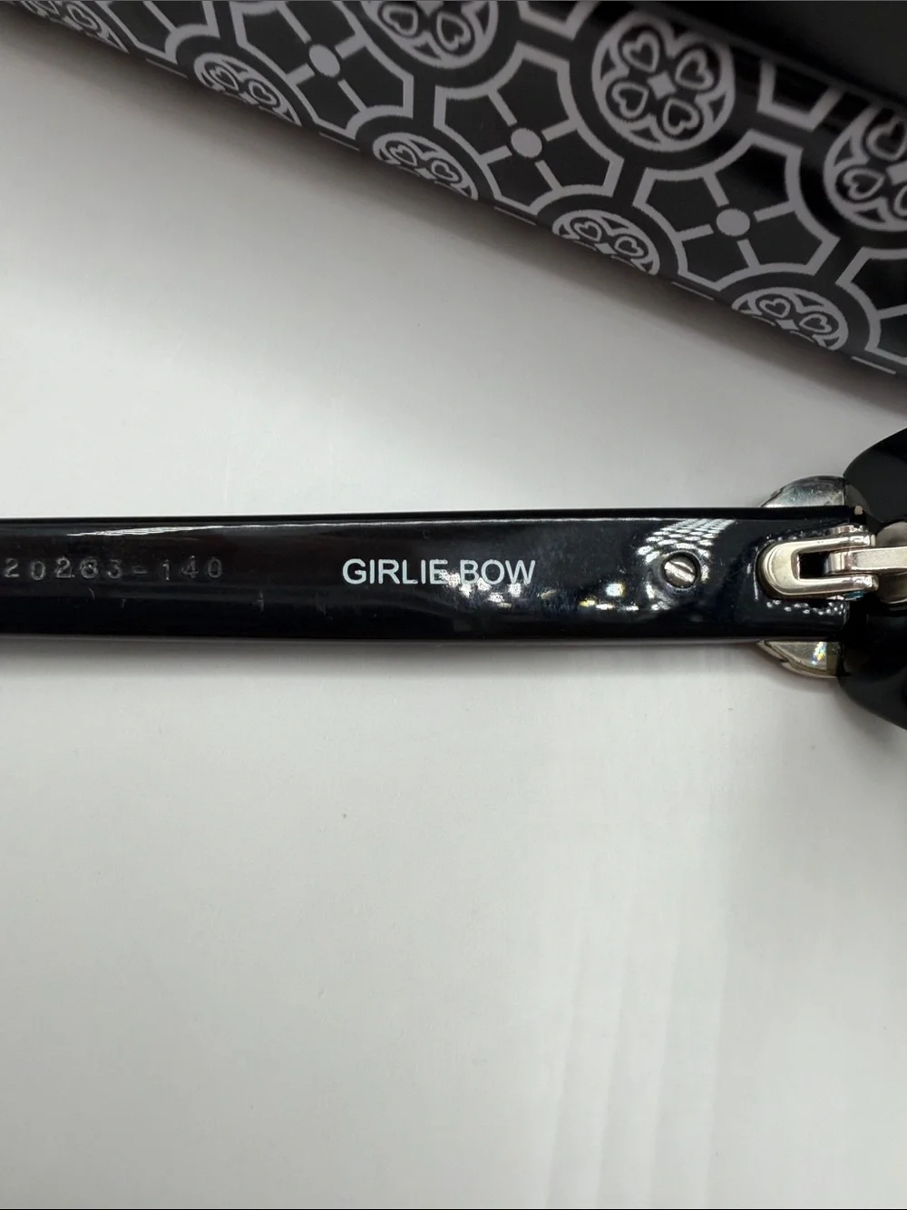 Brighton Girlie Bow Black Reading Glasses with Decorative Case 1.0